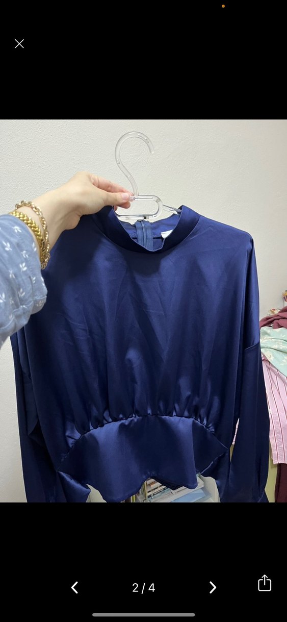 Suud Collection Saten Takım - Görsel 4