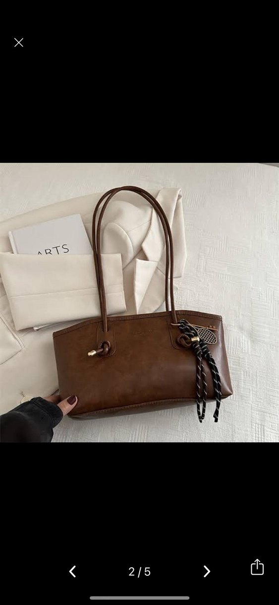 Temu Charmlı Çanta - Görsel 2