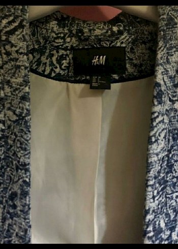 Desenli Düğmeli Kadın Blazer - Görsel 3