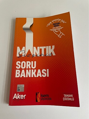 Kpss Sözel Mantık Kitabı