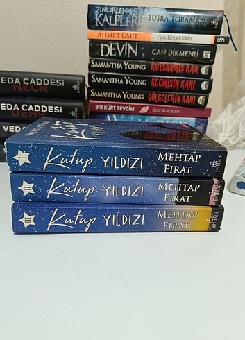  Kutup yıldızı 1,2, 3 ciltsiz tertemiz kitaplar 