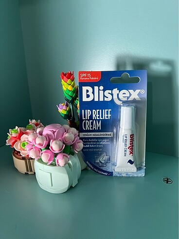 Blistex Lip Relief Cream SPF 15 - Çatlak Dudaklara Acil Çözüm Du