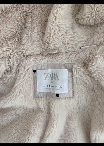Zara Zara Puantiyeli Kız Çocuk Mont
