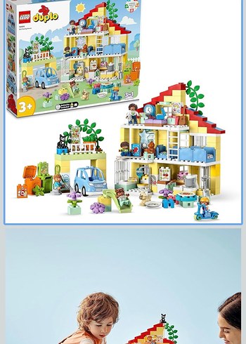 Lego Duplo Pastel Mavi Ev Seti