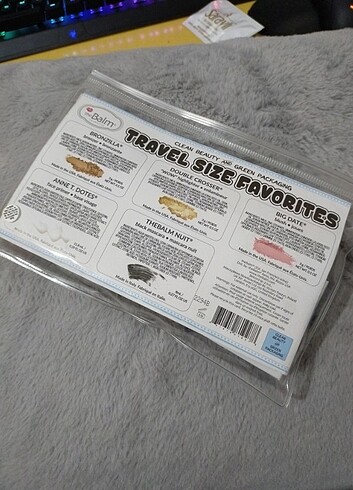 The Balm TheBalm Travel Clean Makyaj Seti