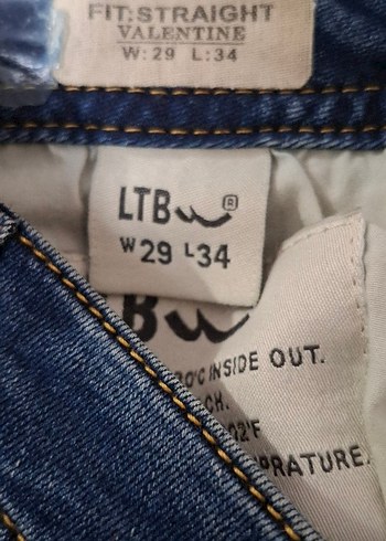 Kadın Mavi Denim Normal Boy Kot Pantolon - Görsel 2