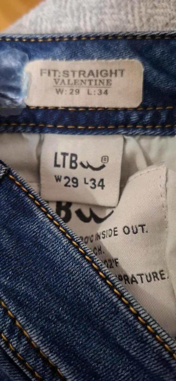 Kadın Mavi Denim Normal Boy Kot Pantolon - Görsel 2