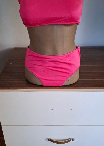 Pembe Drapeli Mini Mayo Takımı - Görsel 4