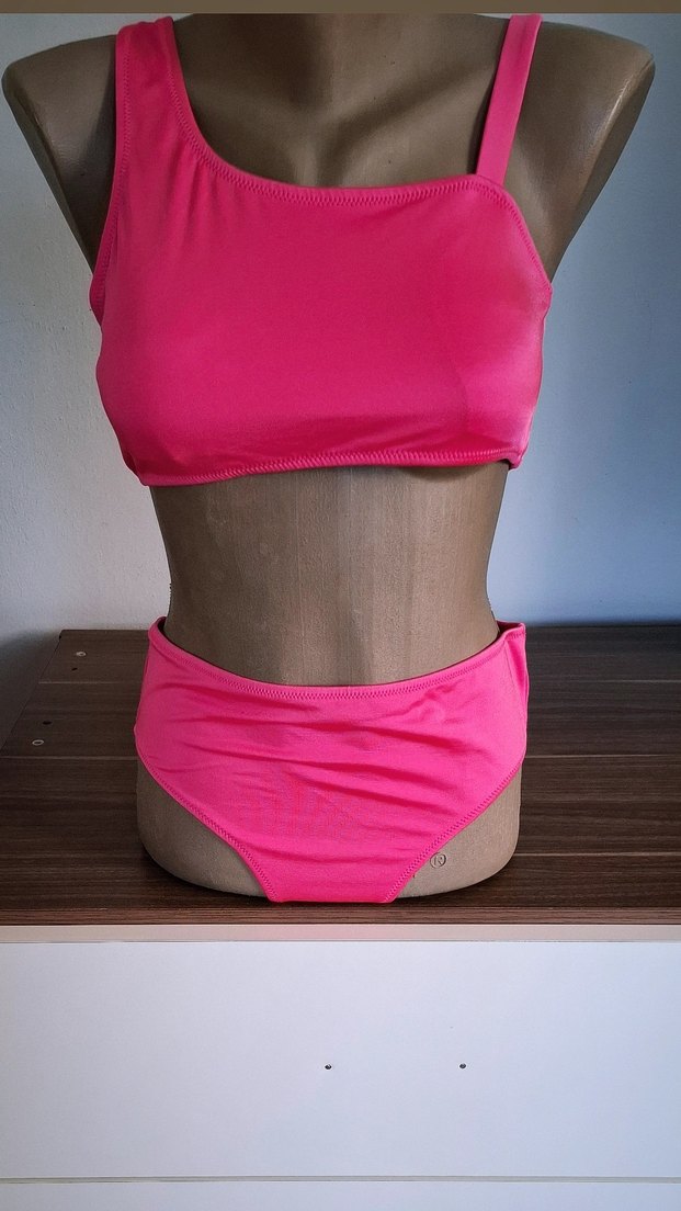 Pembe Drapeli Mini Mayo Takımı - Görsel 2