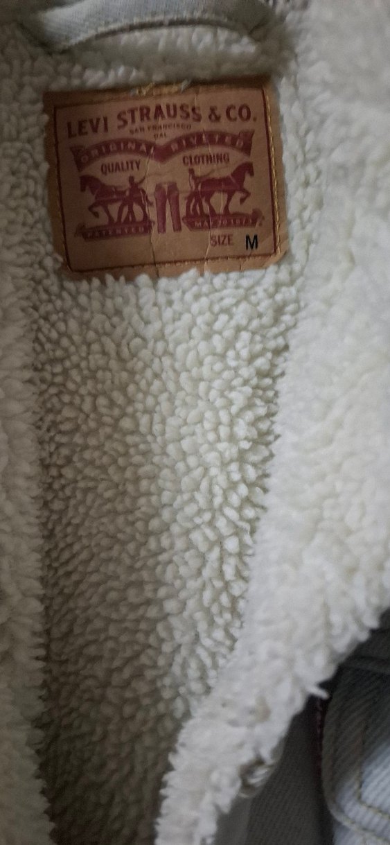 Levis Açık Mavi Kot Ceket — görsel 3/4