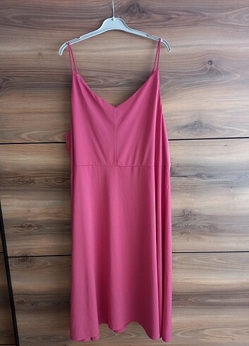 50 Beden H&m marka askılı elbise