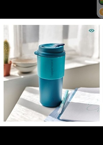 Mavi Renkli Seyahat Termosu tupperware