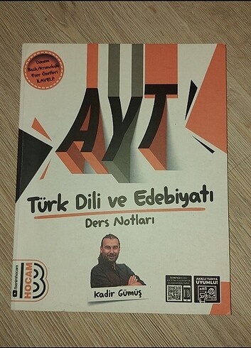 Kadir Gümüş Ayt Edebiyat Ders Notları 