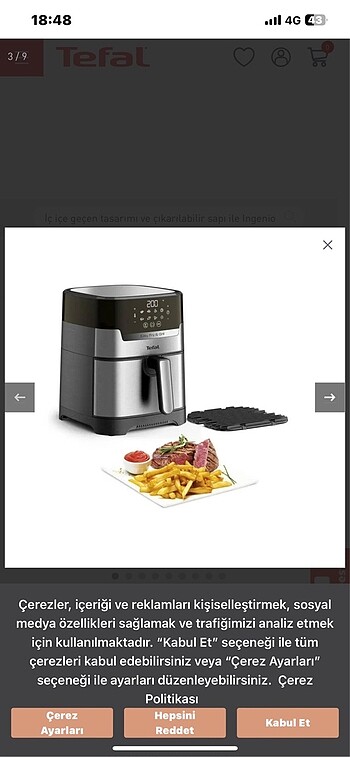 TEFAL AİRFRYER