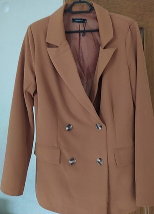 Trendyolmilla taba blazer ceket