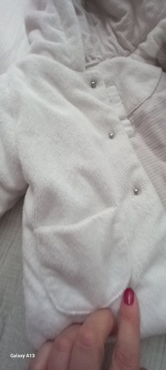 Beyaz İşlemeli Çocuk Elbisesi - Görsel 2