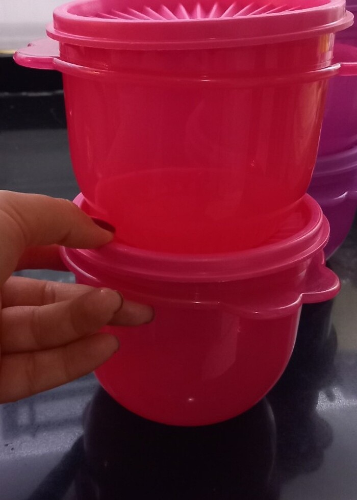 Tupperware Yıldız Kap 1 adet - Görsel 2
