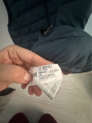 xl Beden Erkek şişme yelek
