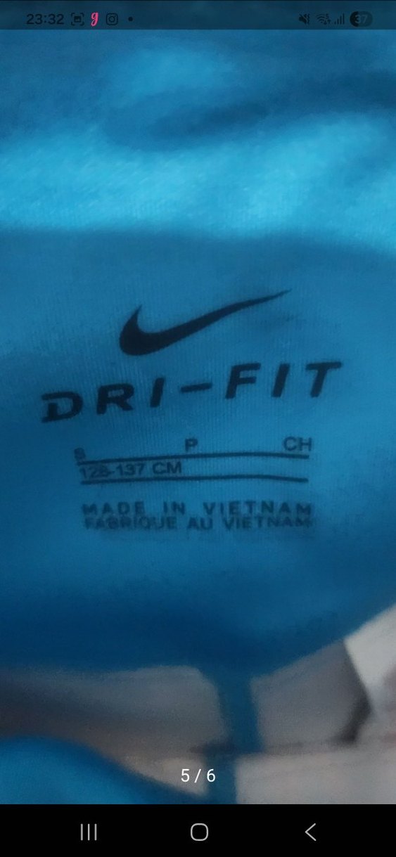 Renkli Desenli Nike Spor Tayt - Görsel 5