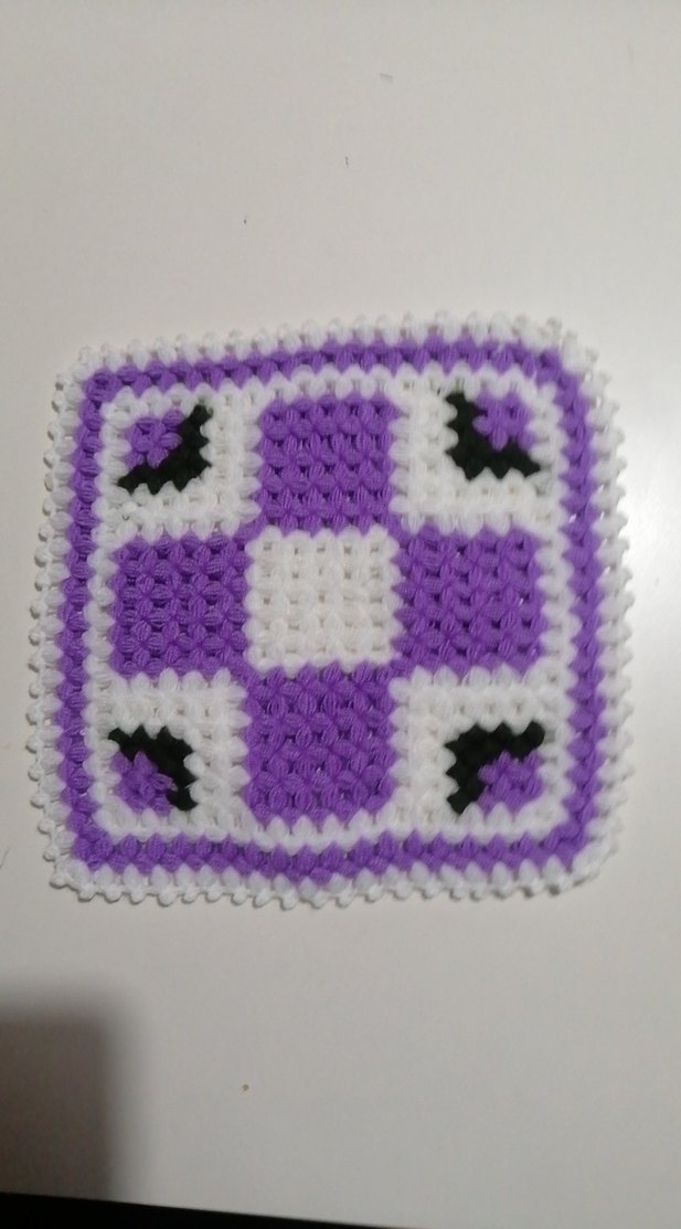 Mor Renkli El Örgüsü Banyo Süngeri - Görsel 2