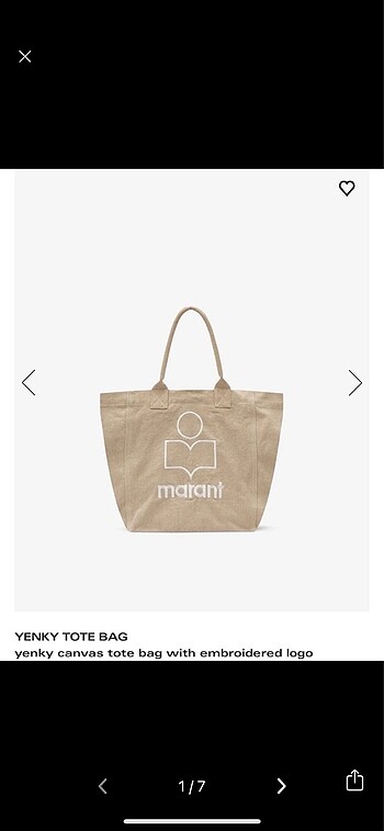 Beden camel Renk İsabel marant çanta