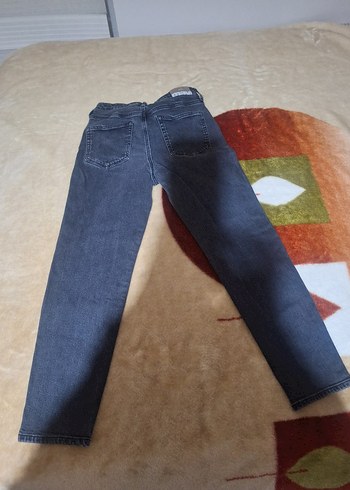 Kahverengi Kadın Normal Kesim Kot Pantolon - Görsel 3