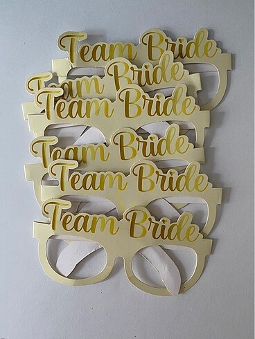 Team Bride Aksesuarları