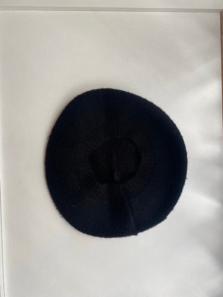 Siyah fransız şapkası - Görsel 2