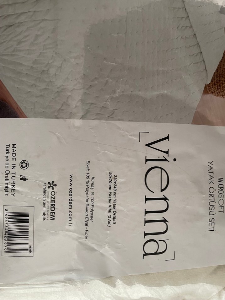 Aksu Vienna Yatak Örtüsü Seti - Görsel 3