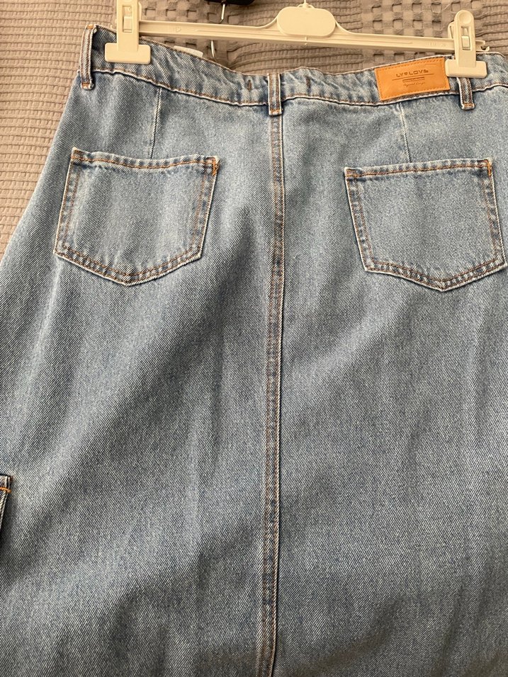 Mavi Denim Etek - Görsel 4