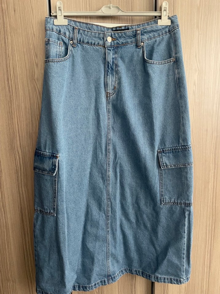 Mavi Denim Etek - Görsel 2