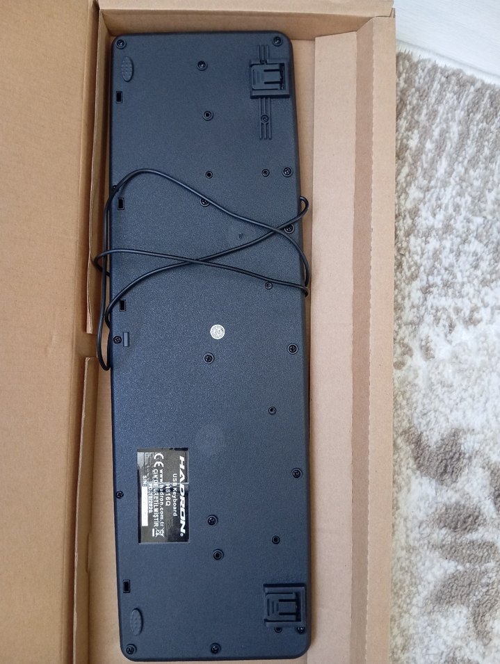 Hadron Siyah Kablolu Standart Klavye - Görsel 2