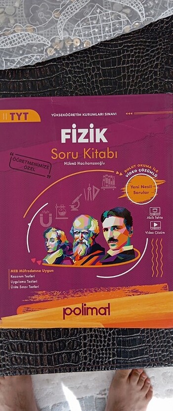 Polimat yayınları tyt fizik soru Bankası 