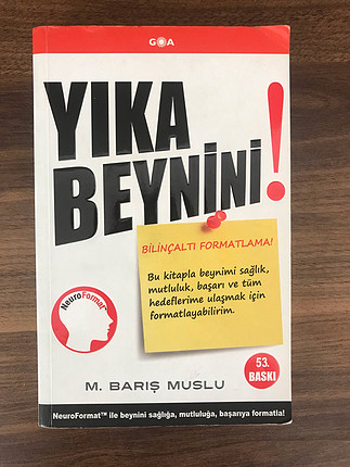 Yıka beynini kitap - psikoloji kitabı