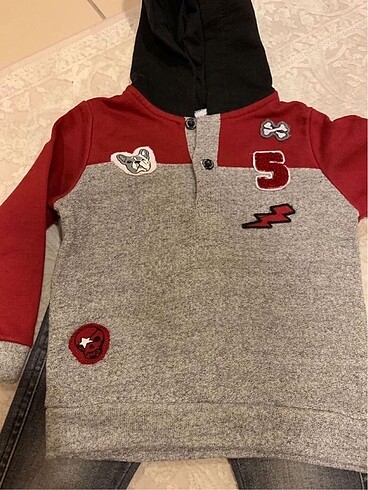 Panço Erkek Çocuk Kapüşonlu Sweatshirt