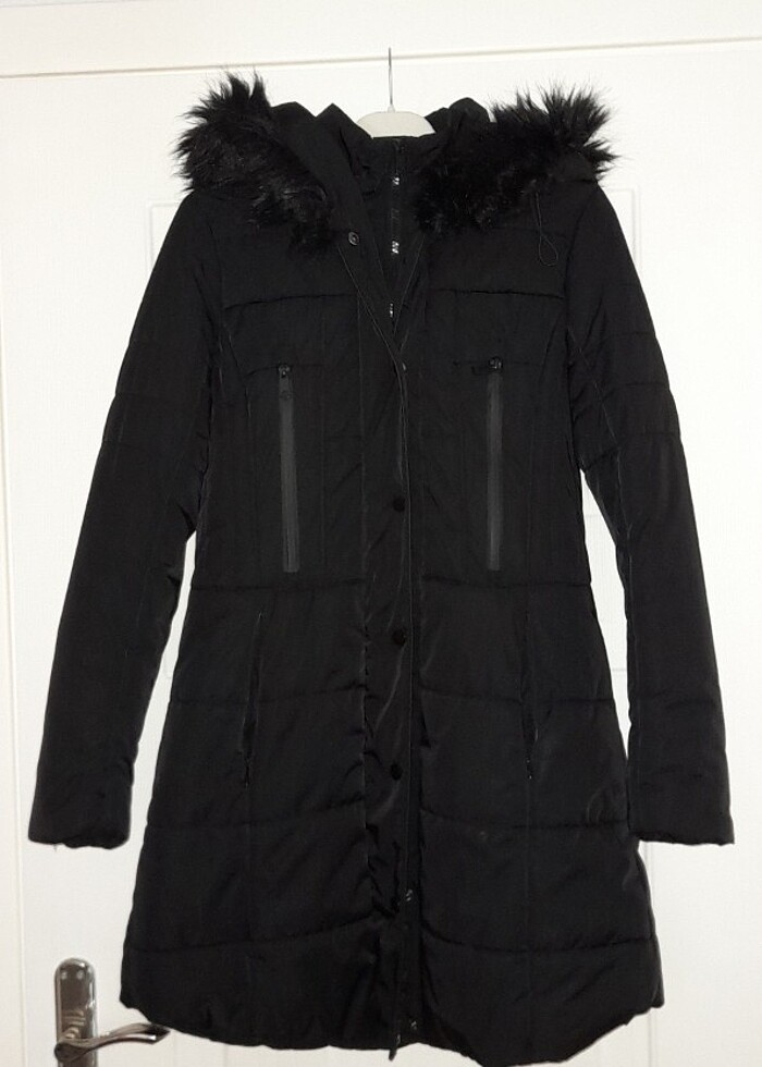 Siyah mont - Görsel 3