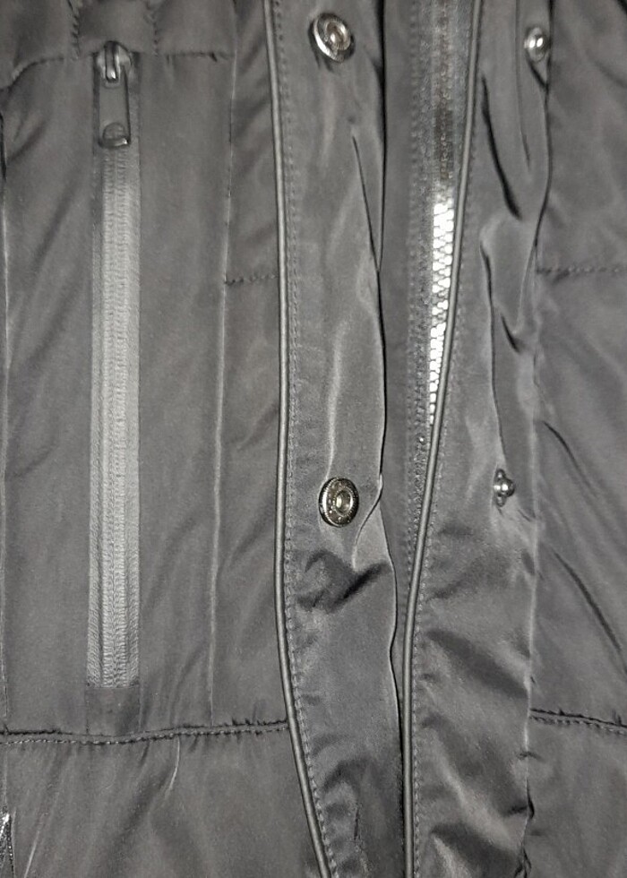 Siyah mont - Görsel 4