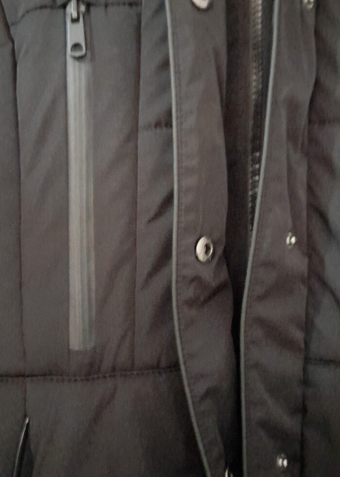 Siyah mont - Görsel 5