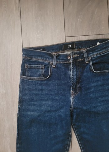 Erkek Lacivert Kot Pantolon - Regular Fit - Görsel 3