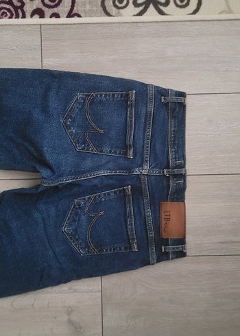 Erkek Lacivert Kot Pantolon - Regular Fit - Görsel 2