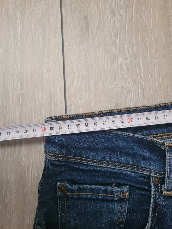 Erkek Lacivert Kot Pantolon - Regular Fit - Görsel 4