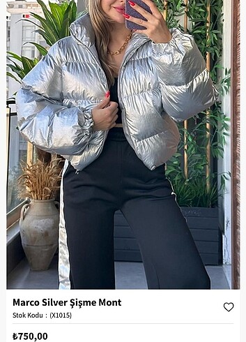 Bershka Şişme mont