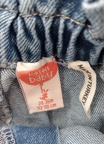 Koton Kids Koton kız bebek pantolon