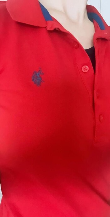 s Beden us polo kırmızı tshirt