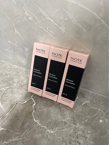 note cosmetics mineral göz altı kapatıcı 202 numara 2 adet