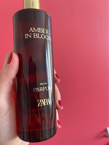  Beden amber in bloom zara parfüm bir fıs sadece kokusuna baktım başka 