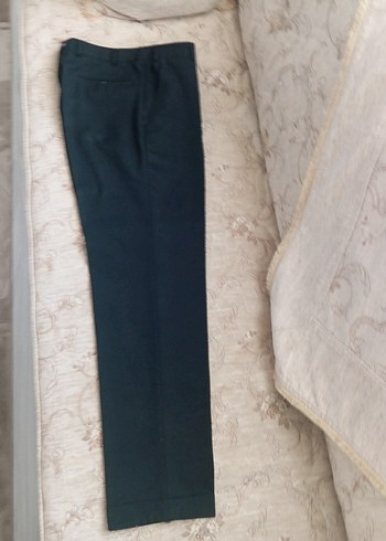 Clever Wool Markalı Siyah Renk Kumaş Pantolon