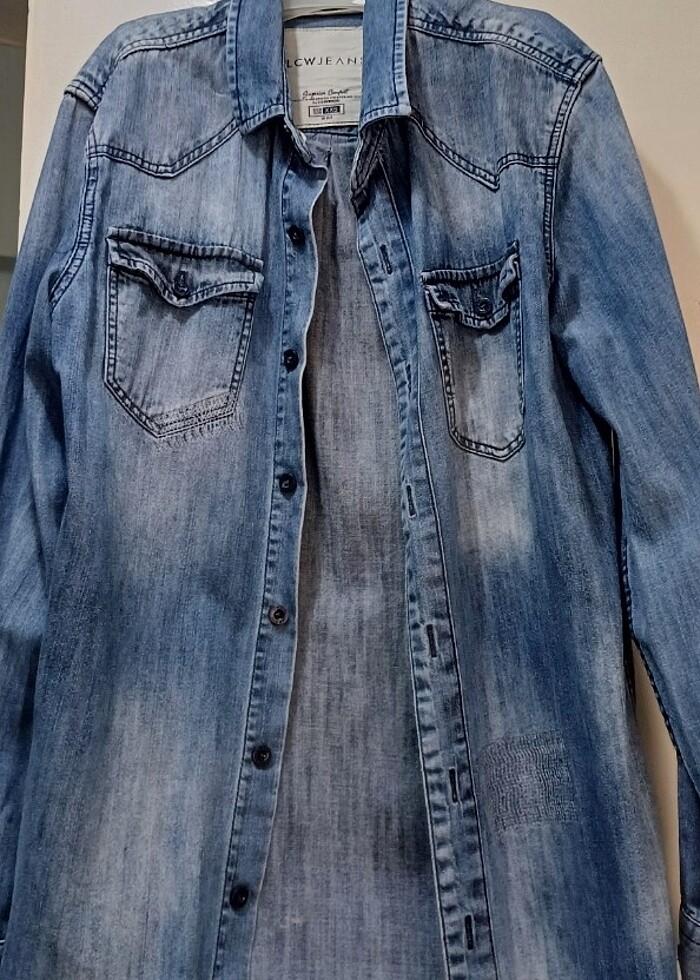 Erkek cocuk jeans gömlek - Görsel 3