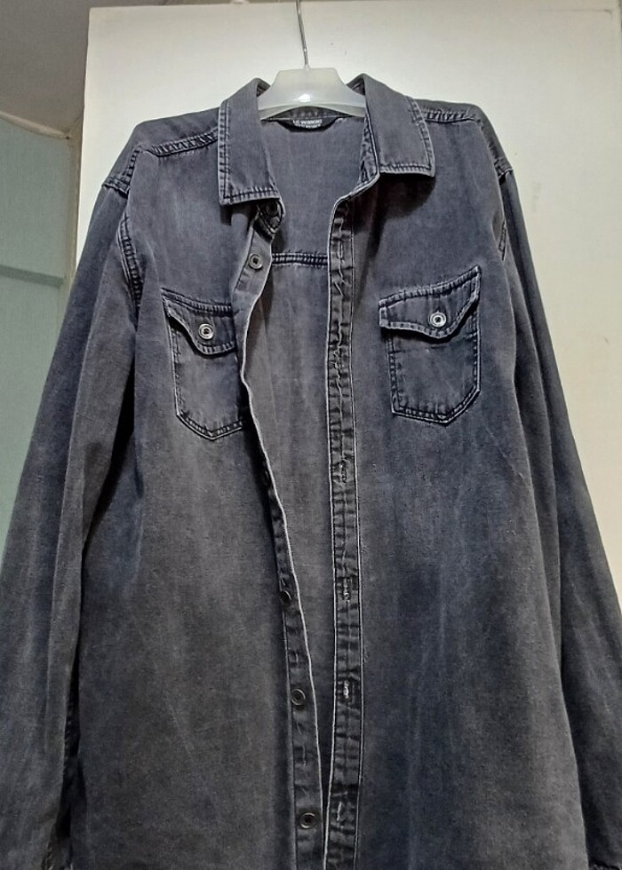 Erkek cocuk jeans gömlek - Görsel 5