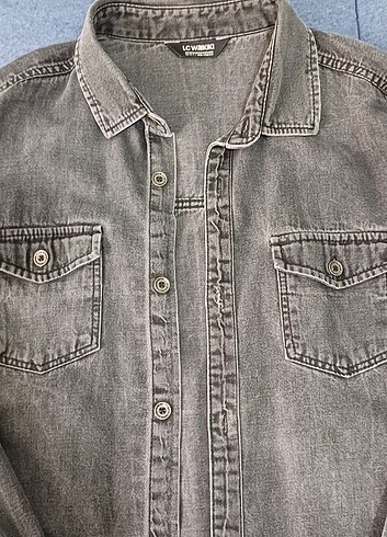 10 Yaş Beden Erkek cocuk jean gömlek